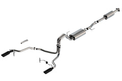 Borla Cat-Back Exhaust System - Touring — 2021-2026 Ford F-150 (140862BC)