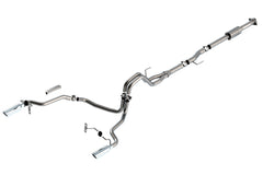 Borla Cat-Back Exhaust System - ATAK — 2021-2026 Ford F-150, 4WD (140864)