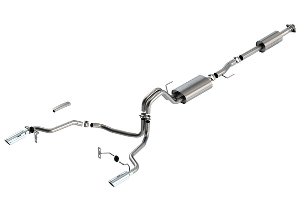 Borla Cat-Back Exhaust System - Touring — 2021-2026 Ford F-150 (140865)