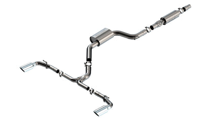 Cat-Back Exhaust System - S-Type — Front (140883)
