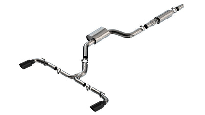 Cat-Back Exhaust System - S-Type — Front (140883BC)