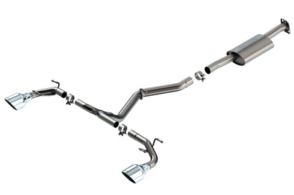 Cat-Back Exhaust System - S-Type — Rear (140909)