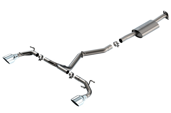 Borla Cat-Back Exhaust System - S-Type — 2022+ Subaru BRZ