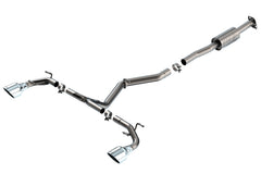 Borla Cat-Back Exhaust System - ATAK — 2022+ Subaru BRZ