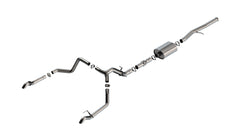 Borla Cat-Back Exhaust System - ATAK — 2022-2023 Chevrolet Silverado 1500 / GMC Sierra 1500 (140915)