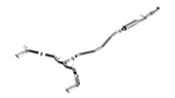 Cat-Back Exhaust System - S-Type — Front (140922)