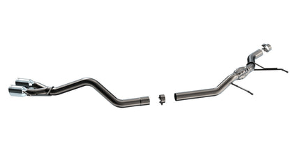 Cat-Back Exhaust System - S-Type — Front (140937)
