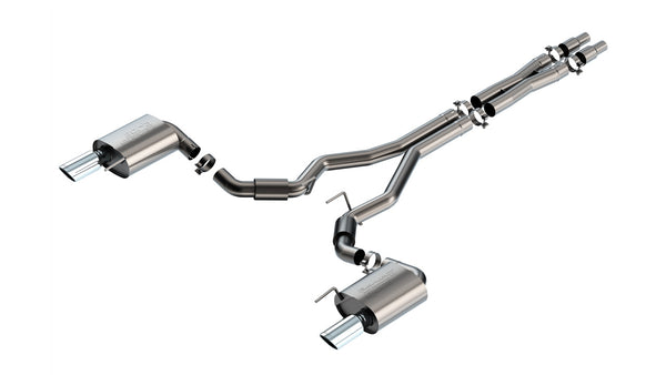 Borla Cat-Back Exhaust System - S-Type — 2024-2026 Ford Mustang (140960)