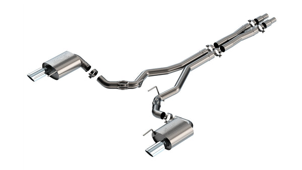 Borla Cat-Back Exhaust System - ATAK — 2024-2026 Ford Mustang (140961)