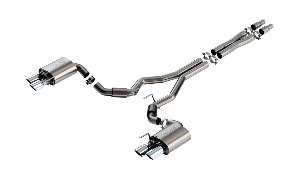 Borla Cat-Back Exhaust System - S-Type — 2024-2026 Ford Mustang (140962)