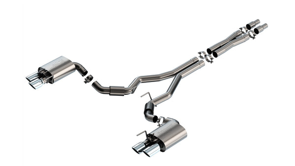 Borla Cat-Back Exhaust System - S-Type — 2024-2026 Ford Mustang (140962)