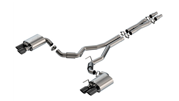Borla Cat-Back Exhaust System - S-Type — 2024-2026 Ford Mustang (140962BC)