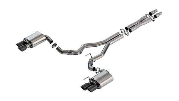 Borla Cat-Back Exhaust System - ATAK — 2024-2026 Ford Mustang (140963BC)
