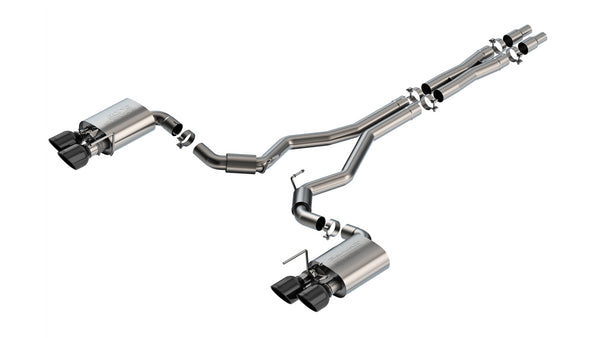 Borla Cat-Back Exhaust System - S-Type — 2024+ Ford Mustang