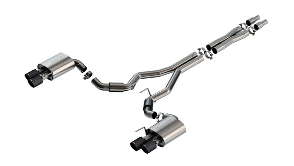 Borla Cat-Back Exhaust System - S-Type — 2024-2026 Ford Mustang (140969CFBA)