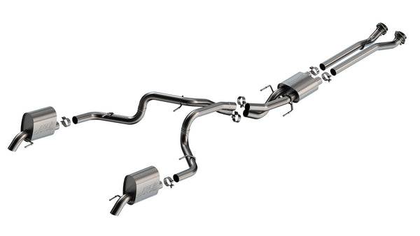 Borla Cat-Back Exhaust System - S-Type — 2023-2025 Jeep Grand Wagoneer
