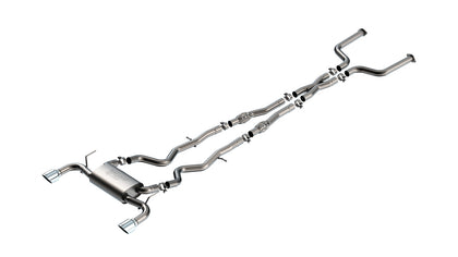 Cat-Back Exhaust System - S-Type — Rear (140977)