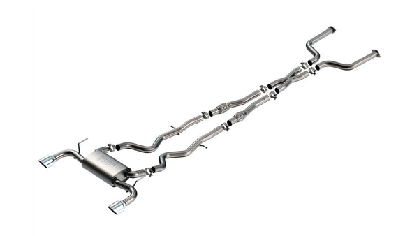 Borla Cat-Back Exhaust System - S-Type — 2016-2024 Infiniti Q50