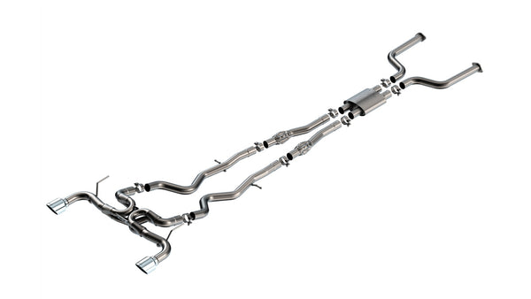 Borla Cat-Back Exhaust System - ATAK — 2016-2024 Infiniti Q50