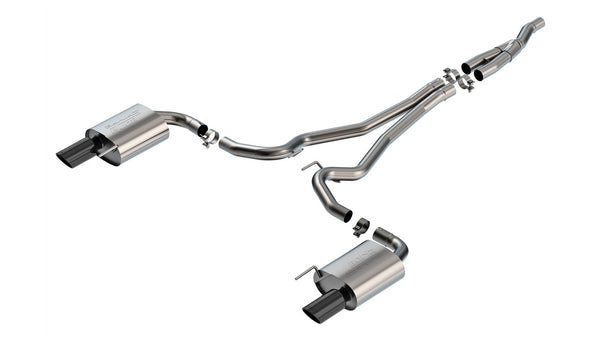 Borla Cat-Back Exhaust System - S-Type — 2024-2026 Ford Mustang (140979BC)
