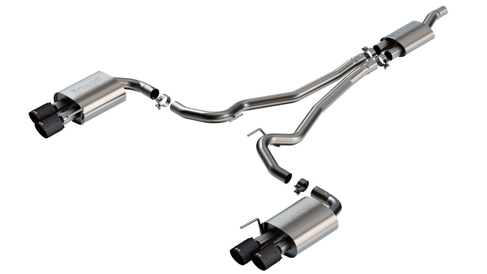 Borla Cat-Back Exhaust System - S-Type — 2024+ Ford Mustang