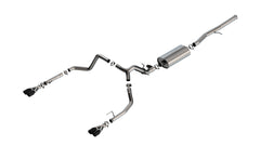 Borla Cat-Back Exhaust System - Touring — 2024-2026 Chevrolet Silverado 1500 / GMC Sierra 1500 (140991BC)