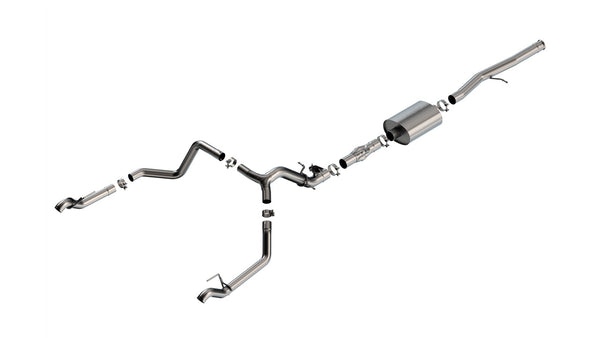 Borla Cat-Back Exhaust System - ATAK — 2024+ Chevrolet Silverado 1500