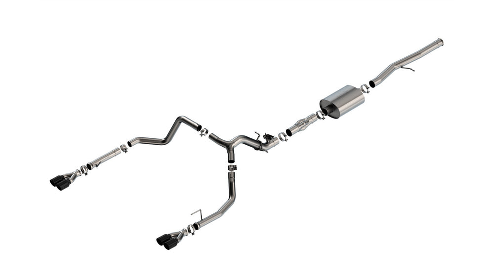 Borla Cat-Back Exhaust System - ATAK — 2024+ Chevrolet Silverado 1500