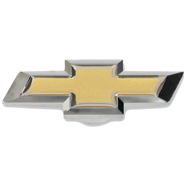 Proform Extra-Large Air Cleaner Center Nut Chevy Bowtie Style Black Crinkle with Gold