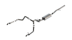 Borla Cat-Back Exhaust System - Touring — 2024-2026 Chevrolet Silverado 1500 / GMC Sierra 1500 (141002)