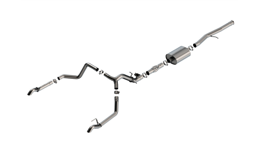 Borla Cat-Back Exhaust System - ATAK — 2024+ Chevrolet Silverado 1500