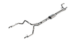 Borla Cat-Back Exhaust System - S-Type — 2024-2026 Chevrolet Silverado 1500 / GMC Sierra 1500 (141005)