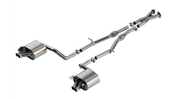 Borla Cat-Back Exhaust System - S-Type — 2022+ Genesis G70