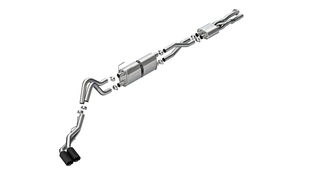 Borla Cat-Back Exhaust System - S-Type — Rear (141016BRCB)