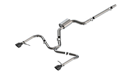 Cat-Back Exhaust Sytem - S-Type — Front (141033BC)