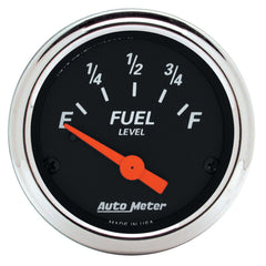 AutoMeter 2-1/16" Fuel Level, 0-90 Ohm, DB