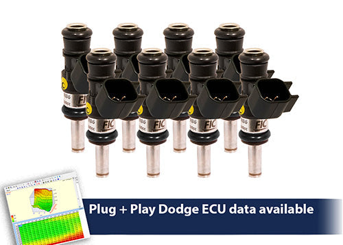 Fuel Injector Clinic Fuel Injector Set (160 Lbs/hr At OE 58 PSI Fuel Pressure, High-Z) (IS153-1440H-SC)