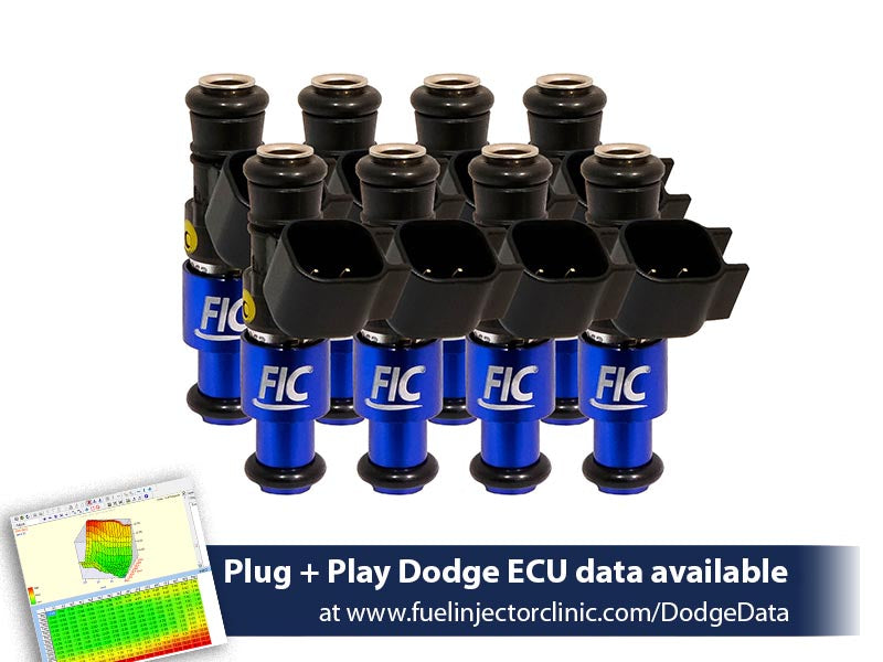 Fuel Injector Clinic Fuel Injector Set (160 Lbs/hr At OE 58 PSI Fuel Pressure, High-Z) (IS153-1440H)