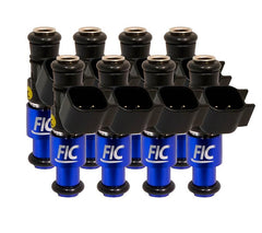 1440cc (160 lbs/hr à 58 PSI de pression de carburant OE) Jeu d'injecteurs FIC Fuel Injector Clinic pour moteurs de camions 4.8/5.3/6.0 ('99-'06) (Haute impédance)