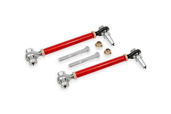 BMR Bras de suspension inférieurs avant à double réglage 16-24 Chevy Camaro - arrière - rouge