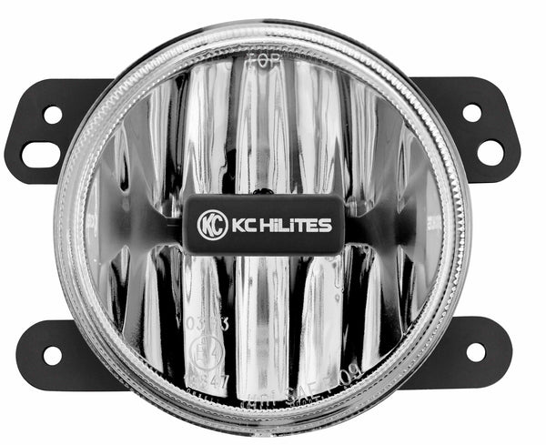 KC HiLiTES G4 Gravity LED 4IN SAE/Ece Fog 1LT JK - 1494