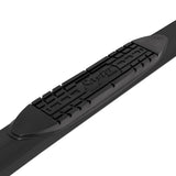 Raptor 2019+ Silv/Sierra 1500/2500/3500 Double Cab 4In Oe Style Curved Black Oval Step Bars