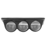 DASH CONSOLE LOWER, TRIPLE, 2-1/16", FORD SUPER DUTY 99-04