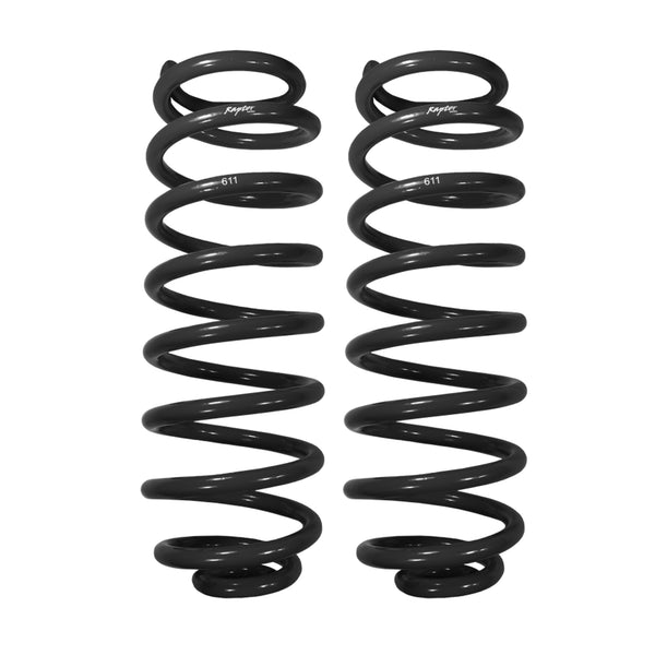 Raptor Series RSO Suspension Rear Coil Springs XHD 3in Lift Black - 03-24 4Runner, FJ Cruiser