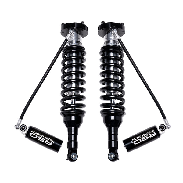 Raptor Series RSO Front 2.5 Coilover Adjustable Remote Reservoir Shocks 0-3in Lift — Powder Coated (150310-425600)