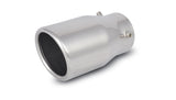 Vibrant Performance 3IN Round Stainless Steel Bolton Tip(single WALL Angle CUT) (VIB1503)