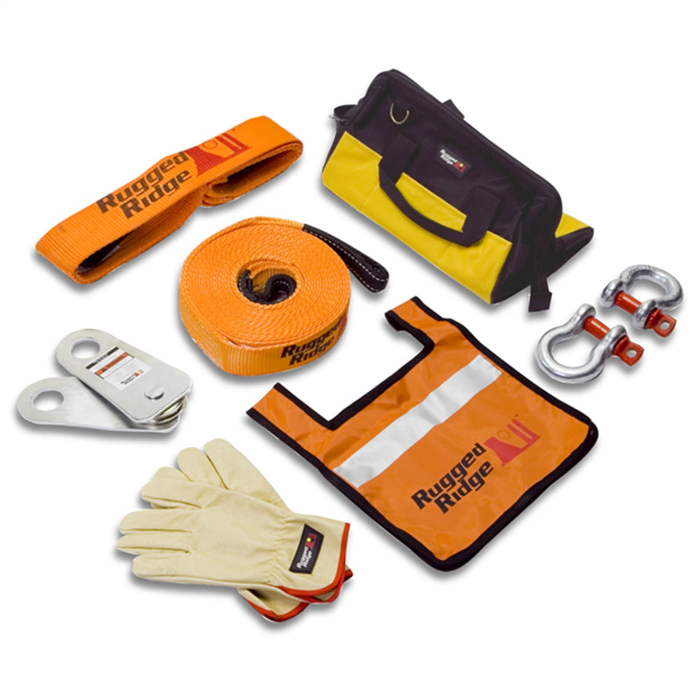 Rugged Ridge XHeavy Duty Recovery Gear Kit 20000lBall & Socket
