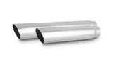 Vibrant Performance 3.5IN Round Stainless Steel Tip(single WALL Angle CUT)3IN Inlet 11IN LONG (VIB1561)