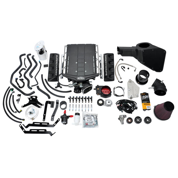 Edelbrock Supercharger Kit #148390 for 2015-17 Mustang Modular Nose 5.0L Stage 2, No Tuner
