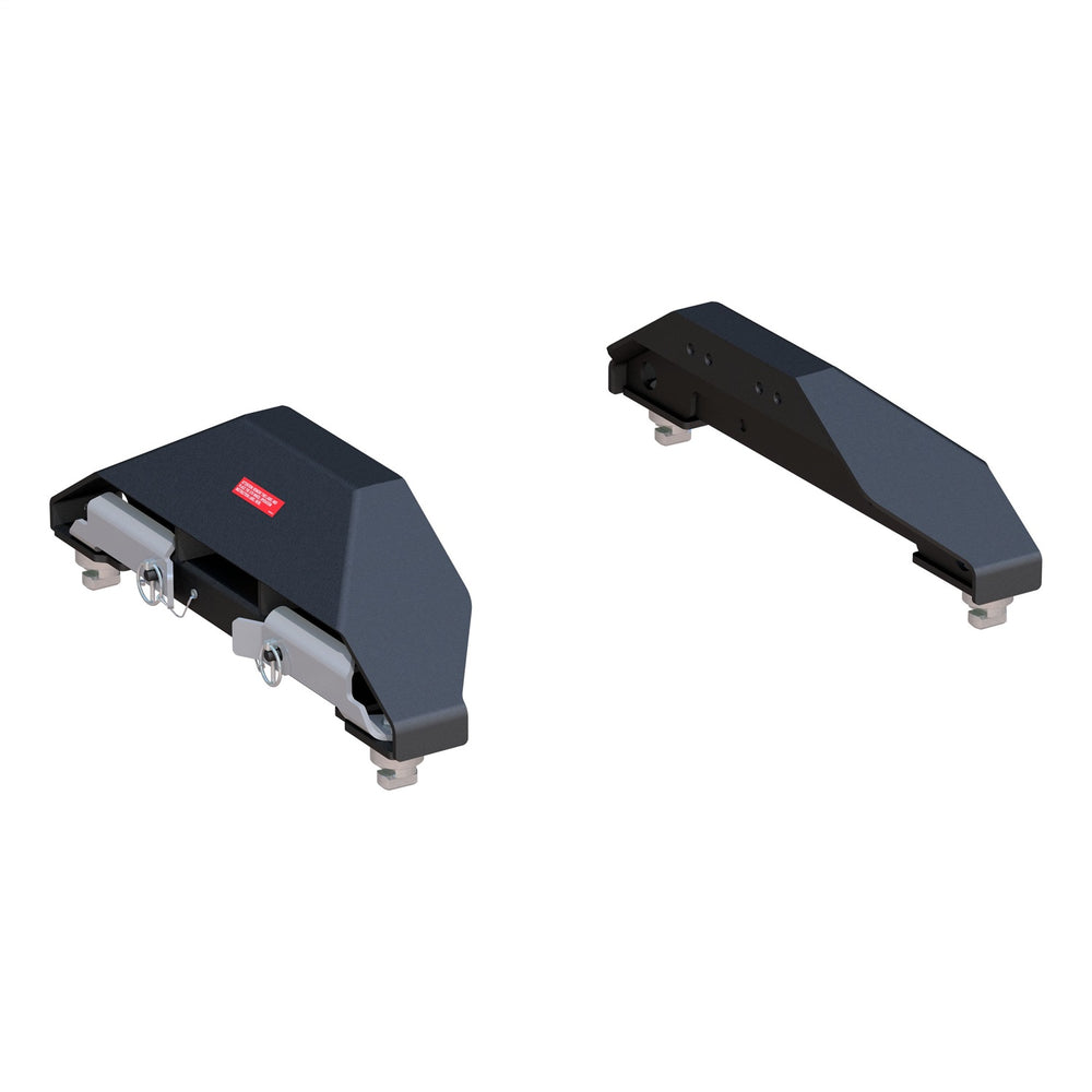 CURT Patte de sellette 5e roue pour système Puck — 2016–2019 GMC/Chevrolet Sierra/Silverado 2500/3500 Heavy Duty, caisse longue (CM16025)